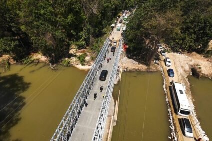 La Guajira recupera conexión con Magdalena tras apertura de puente militar en Mendihuaca